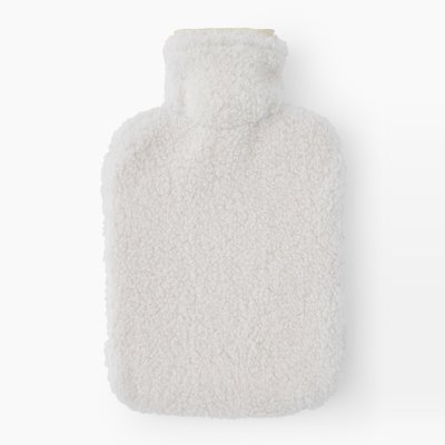 Bouillotte effet bouclette, 32x19.5cm, en polyester MONOPRIX MAISON