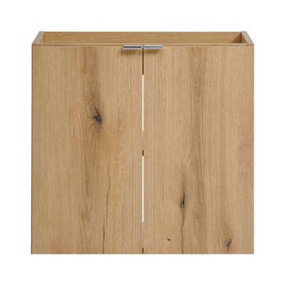 Meuble sous vasque portes salle de bain NOVA OAK STELLAMEUBLES