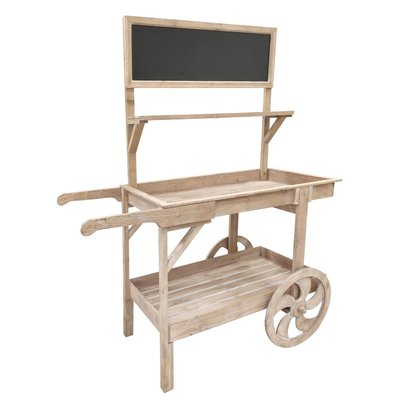 Chariot en bois finition antique AUBRY GASPARD