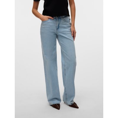 VMMELISA Taille moyenne Wide Leg Fit Jeans Jean à coupe large VERO MODA