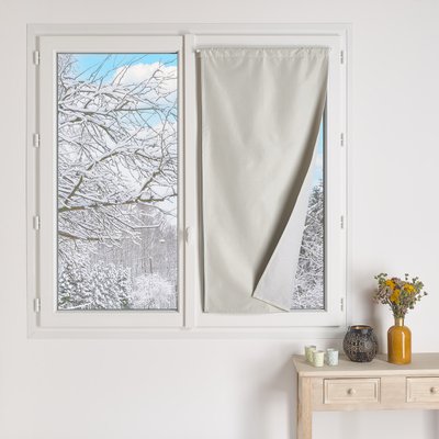 Petit rideau occultant 100% doublé polaire HOME MAISON