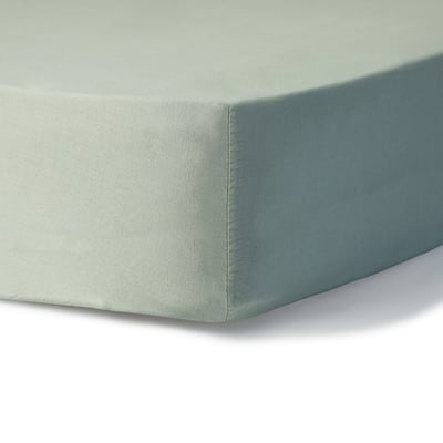 Drap housse coton lavé LUNA FEBRONIE