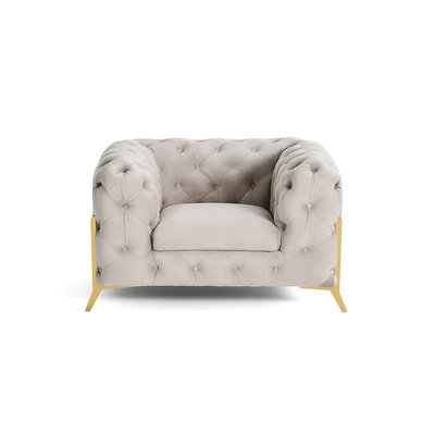 Fauteuil en Velours - CAMDEN LISA DESIGN