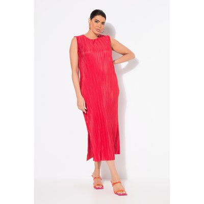Robe midi plissée, sans manches ULLA POPKEN