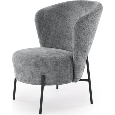 Fauteuil de salon en chenille collection CEZAR RECOLLECTION