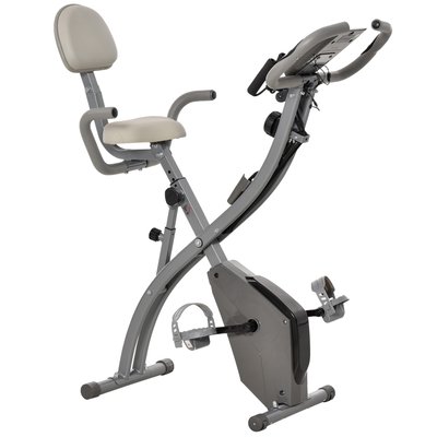 Vélo d'appartement cardio Fitness pliable HOMCOM