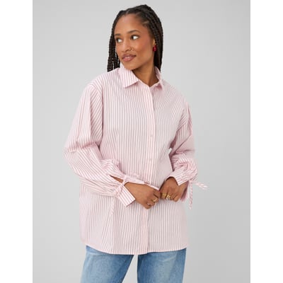 Chemise rayée oversize BZB