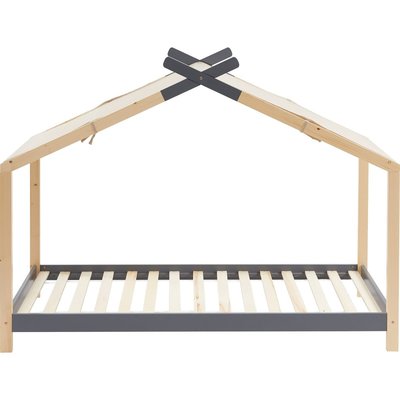 Lit cabane enfant en pin massif - CHARLY HOMIFAB