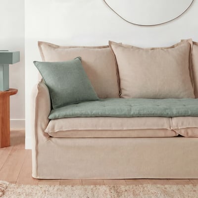 Matelas d'assise en lin, Illo LA REDOUTE INTERIEURS