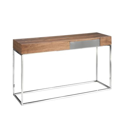 Console d'accueil en bois et acier ANGEL CERDA