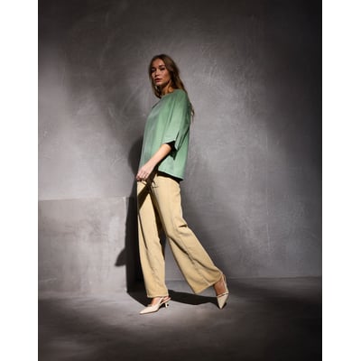 Pantalon JANE VELOURS BISCOTT PULLIN