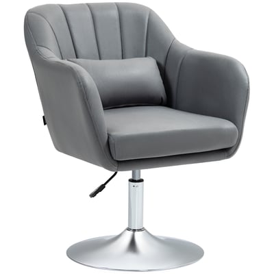 Accent Chair Tissu microfibre (100% HOMCOM