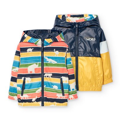 Parka réversible avec capuche et fermeture éclair BOBOLI