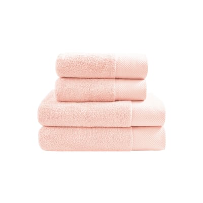 Ensemble de bain 4 pièces Zéro Twist SENSOFT (2 draps de bain + 2 serviettes) SENSEI MAISON