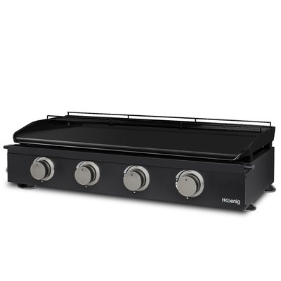 plancha au gaz 4 brûleurs - plx1042 H.KOENIG