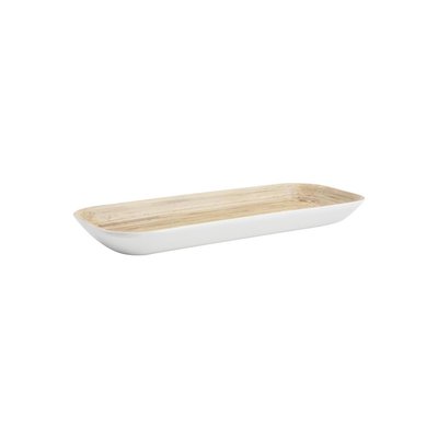 Banneton en bambou laqué blanc AUBRY GASPARD