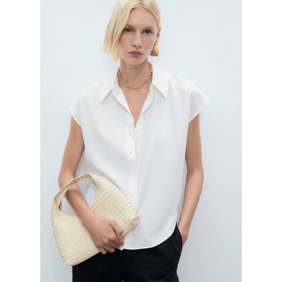Chemise Lyocell sans manches MANGO
