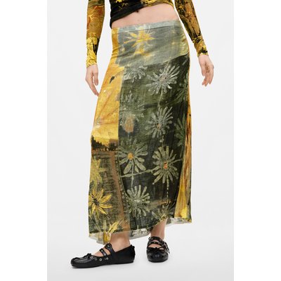 Jupe longue imprimée DESIGUAL