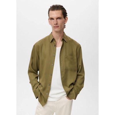Chemise 100 % lyocell avec poche MANGO MAN
