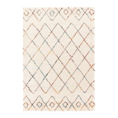 Tapis shaggy design doux et volumineux HARLEQUIN AFK LIVING