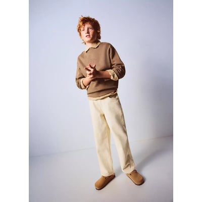 Pantalon droit velours côtelé MANGO KIDS