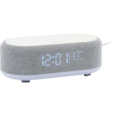 Reveil avec chargeur induction et enceinte Bluetooth Vogue PRESENT TIME