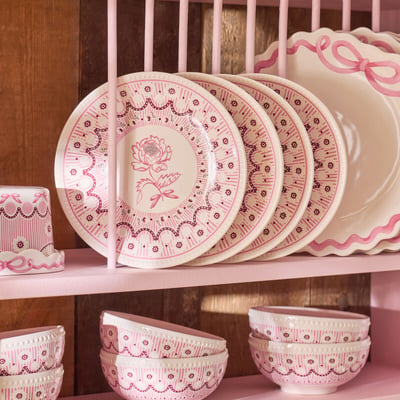 Spitalfields Silk Side Plate CATH KIDSTON