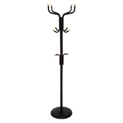 Porte-manteaux 11 Tiges Métal Avec Boules En Bois ATMOSPHERA