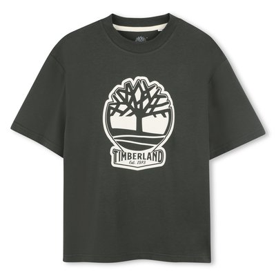T-shirt bicolore avec logo TIMBERLAND
