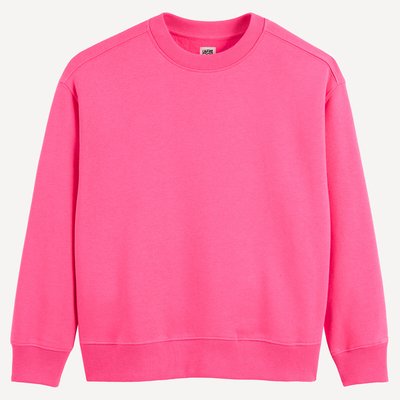 Sweat col rond, en molleton LA REDOUTE COLLECTIONS