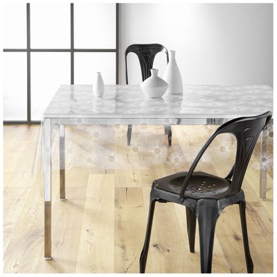 Nappe cristal rectangle PVC Soleil DOUCEUR D'INTÉRIEUR