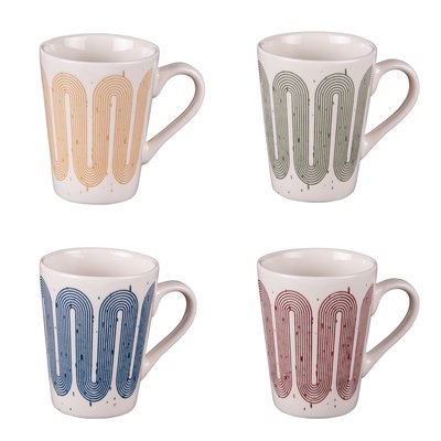 Coffret de 4 tasses14 cl  -RIO TABLE PASSION