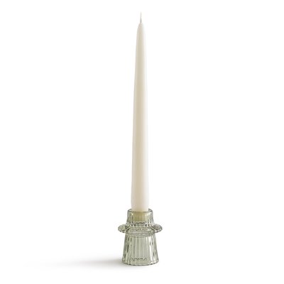Candelabro de cristal estriado de color, al. 6,8 cm, Sabri LA REDOUTE INTERIEURS