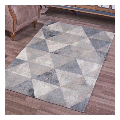 Tapis Chambre tissé motif scandinave RONGO UN AMOUR DE TAPIS