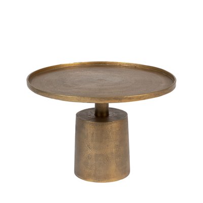 Table basse ronde en métal  - MASON DRAWER