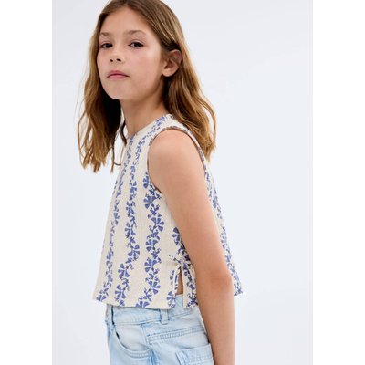 Blouse imprimée nœuds MANGO KIDS