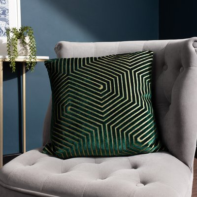 Evoke Cut Velvet Cushion PAOLETTI