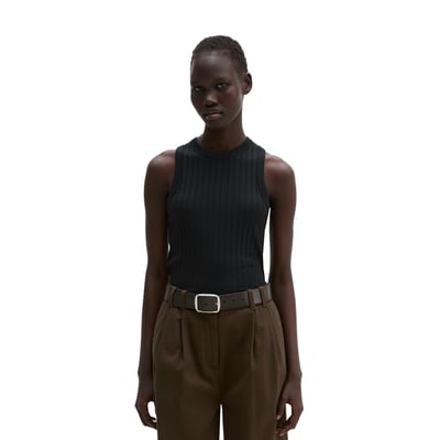 Top slim en pointelle avec TENCEL™ Modal MARC O'POLO