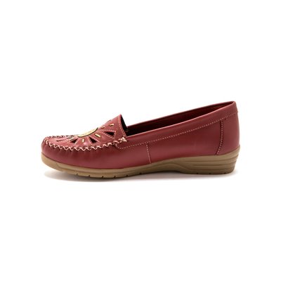 Mocassin fantaisie ajouré grande largeur PEDICONFORT