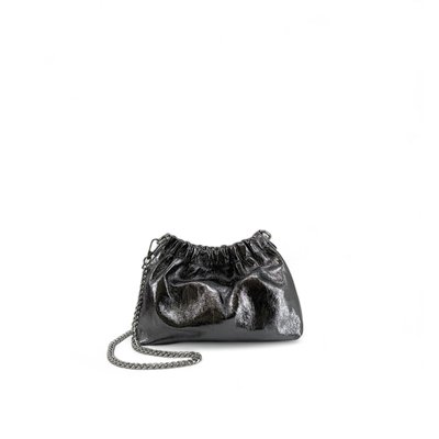 Mini-sac à main pouch en cuir grainé LA POUCHINETTE OH MY BAG