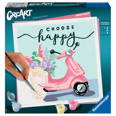 Creart - 20x20 cm - choose happy RAVENSBURGER