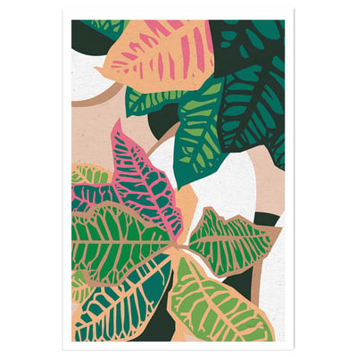 Poster colorful plants HEXOA