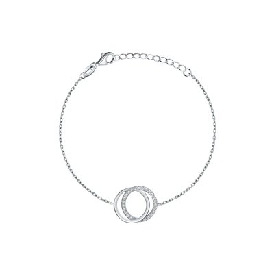Bracelet en argent 925 et oxyde de zirconium ARBELO