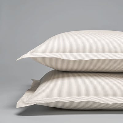 Taie d'oreiller oxford en coton tissé 120 fils - 300tc BIARRITZ COTTON & CO