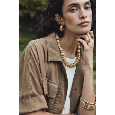 Veste manches en courtes coton VITA Maison 123