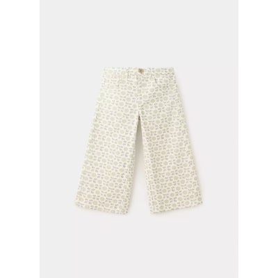 Jean style jupe-culotte à fleurs MANGO BABY
