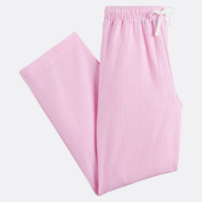 Пижамные брюки из ситцевого полотна в полоску LA REDOUTE COLLECTIONS