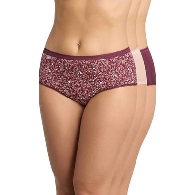 Set van 3 midi-slipjes COTTON STRECH PLAYTEX