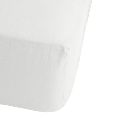 Drap housse lin - Hauteur du bonnet : 30 cm - JADE CAMIF