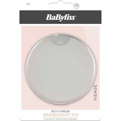 Miroir PETIT LUMINEUX AVEC VENTOUSE X10 BABYLISS